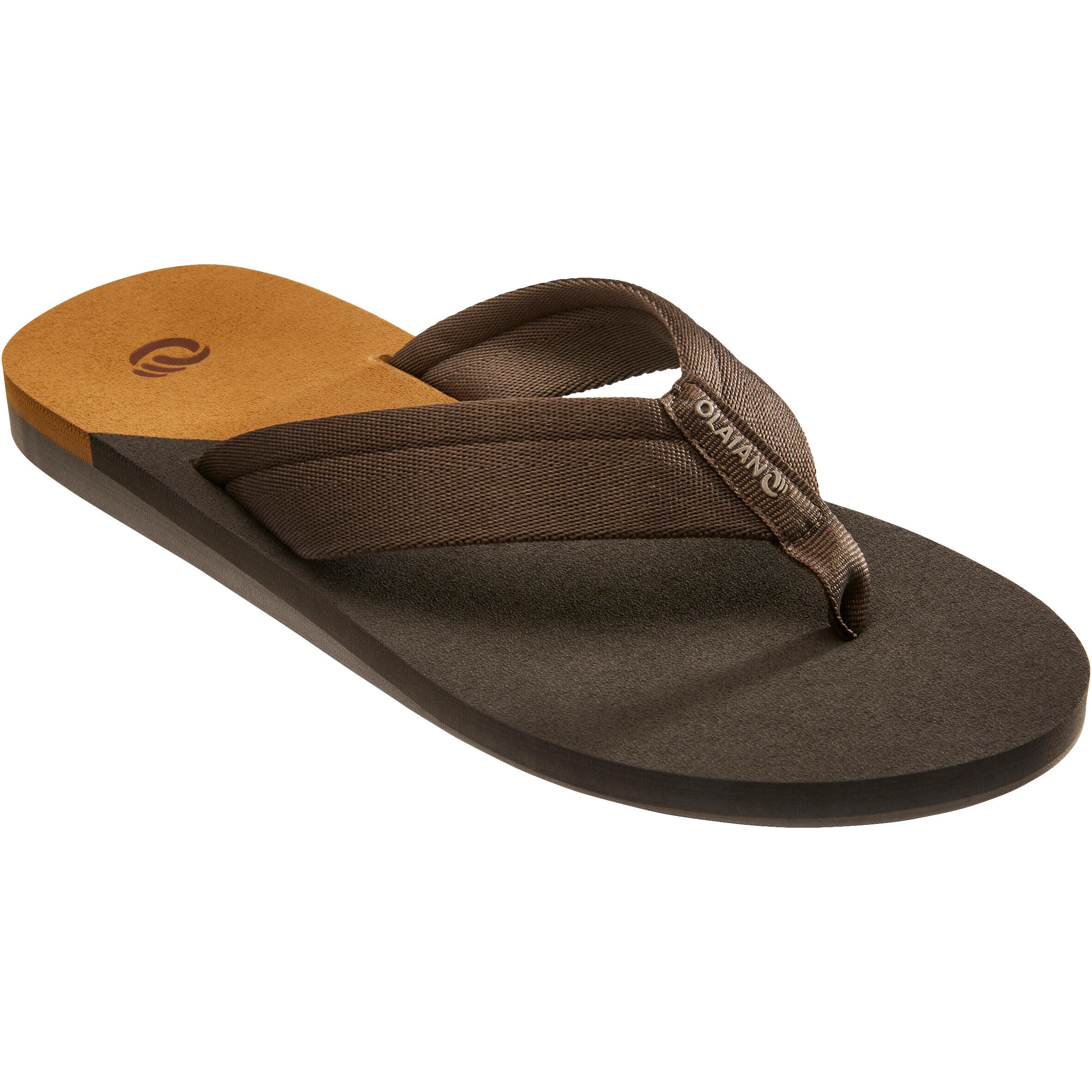 OLAIAN Men's Flip-Flops 520 - Brown