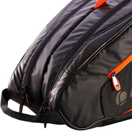 Tennistasche 530 L schwarz/orange