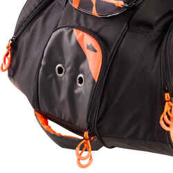 Insulated 12-Racket Tennis Bag XL Pro - Black / Orange Power