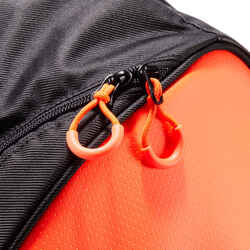 Insulated 12-Racket Tennis Bag XL Pro - Black / Orange Power