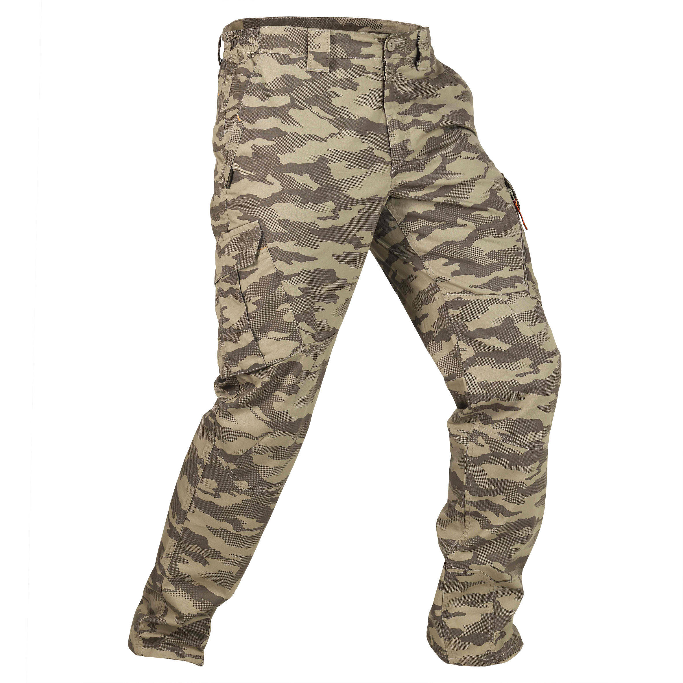 Men Cargo Trousers Pants Army Military Camo Print SG500 - Camo Khaki -  2