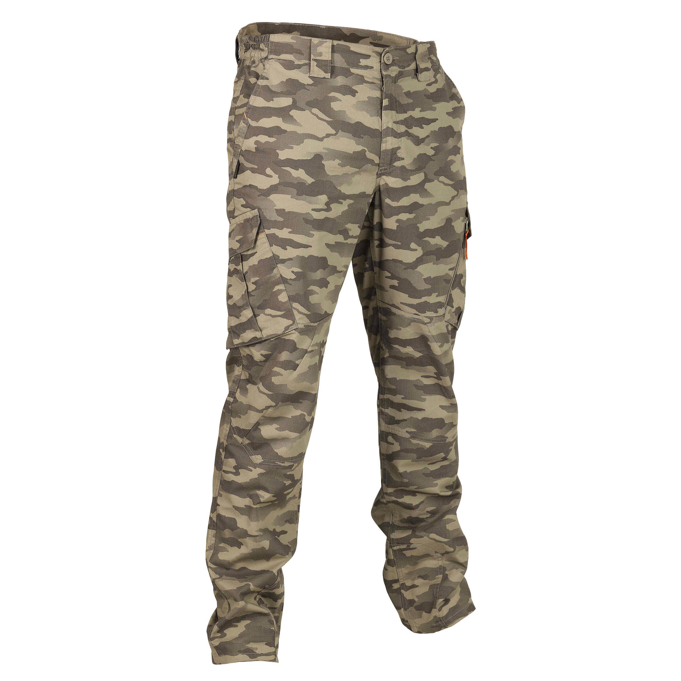 Men Cargo Trousers Pants Army Military Camo Print SG500 - Camo Khaki -  1