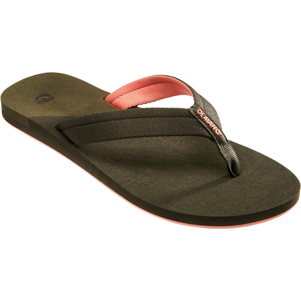 Zehensandalen TO 550 Damen khaki