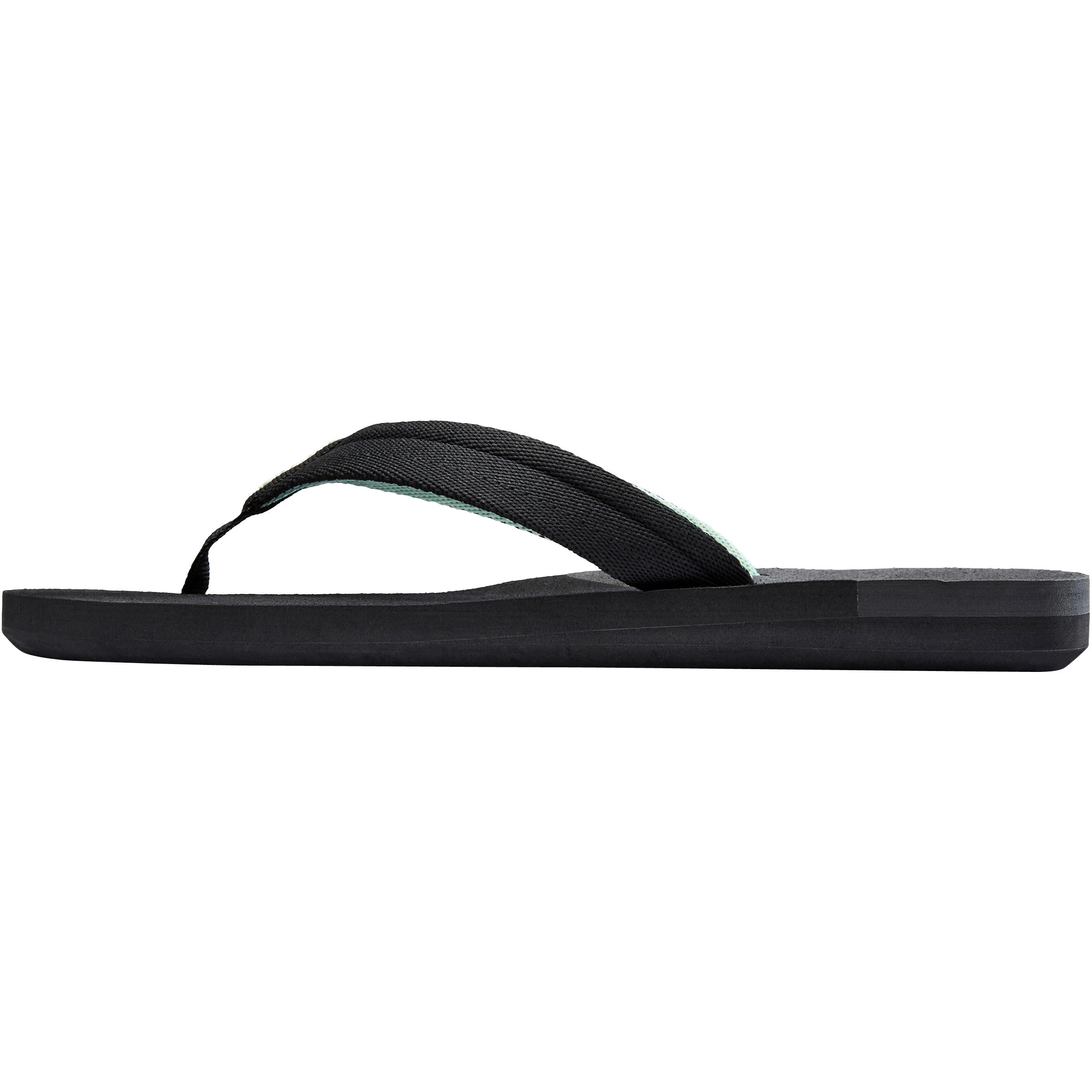 

Women's Flip-Flops 550 - Frozen Black -  By OLAIAN | Decathlon
