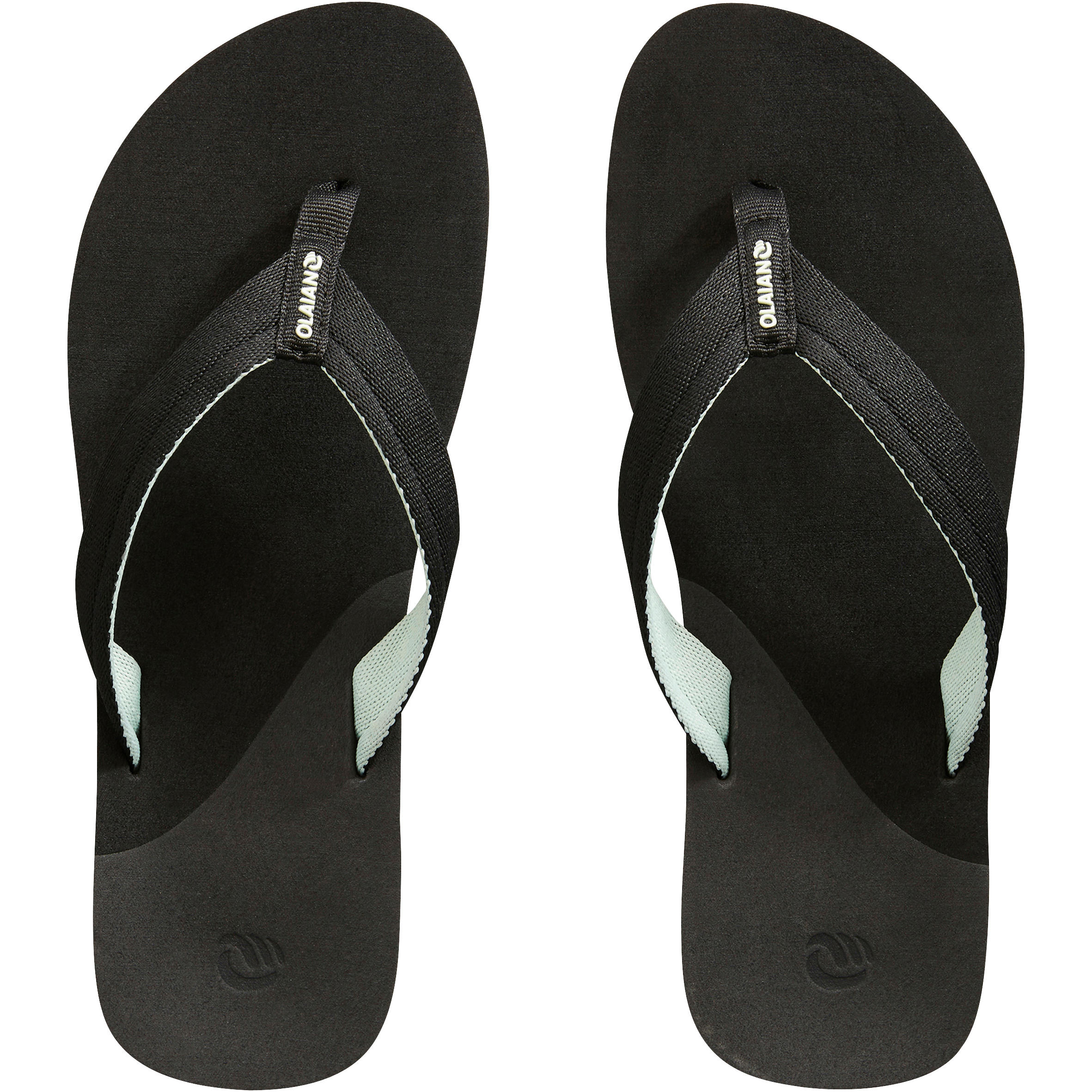 Women's Flip-Flops - 120 - Black - Olaian - Decathlon