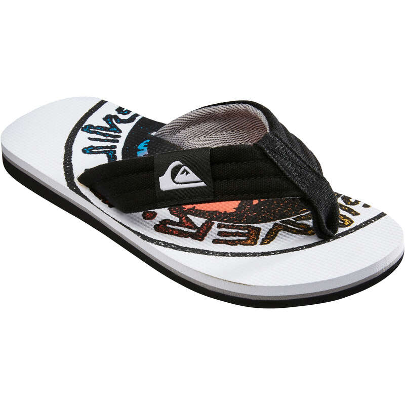 QUIKSILVER Layback Flip-Flops - White | Decathlon