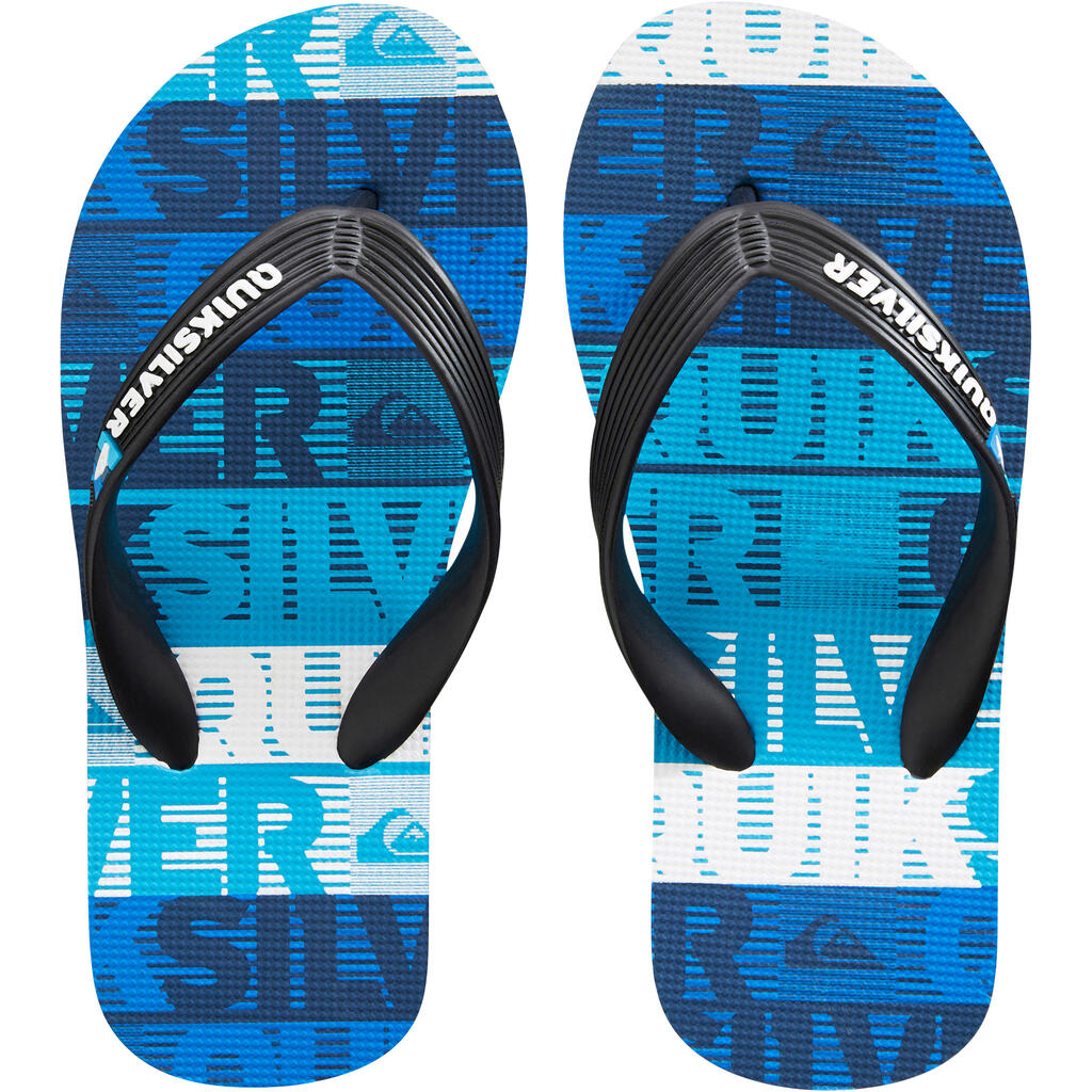 Plave dečje japanke QUIKSILVER MOLOKAI
