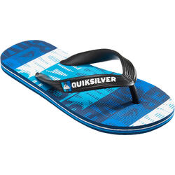 Tongs Garçon LITTLE Quiksilver bleu