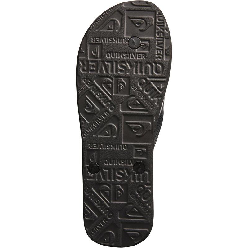 Chanclas playa Hombre Quiksilver dedo negro