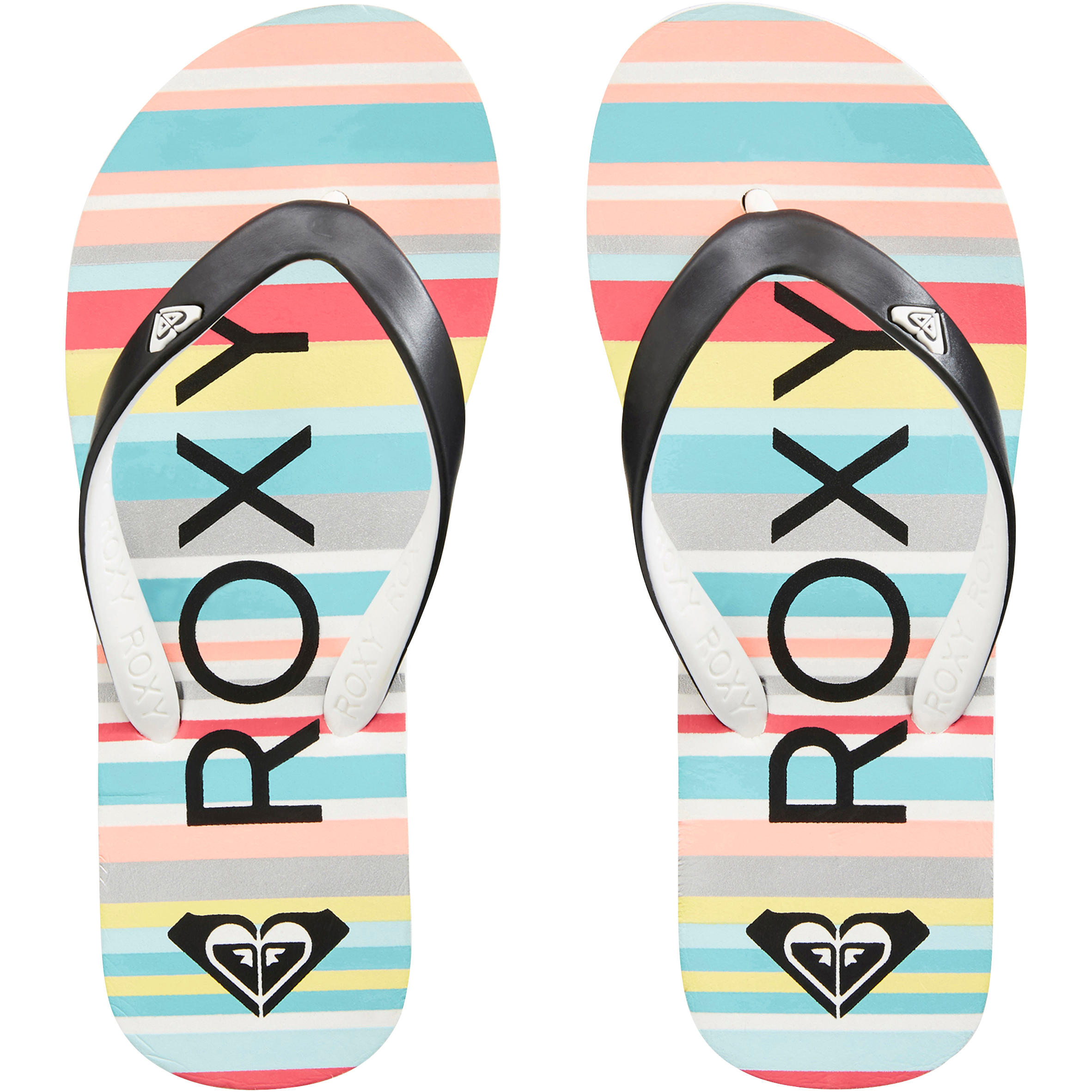 Girls' Flip-Flops Roxy Tahiti - Multico 2/6