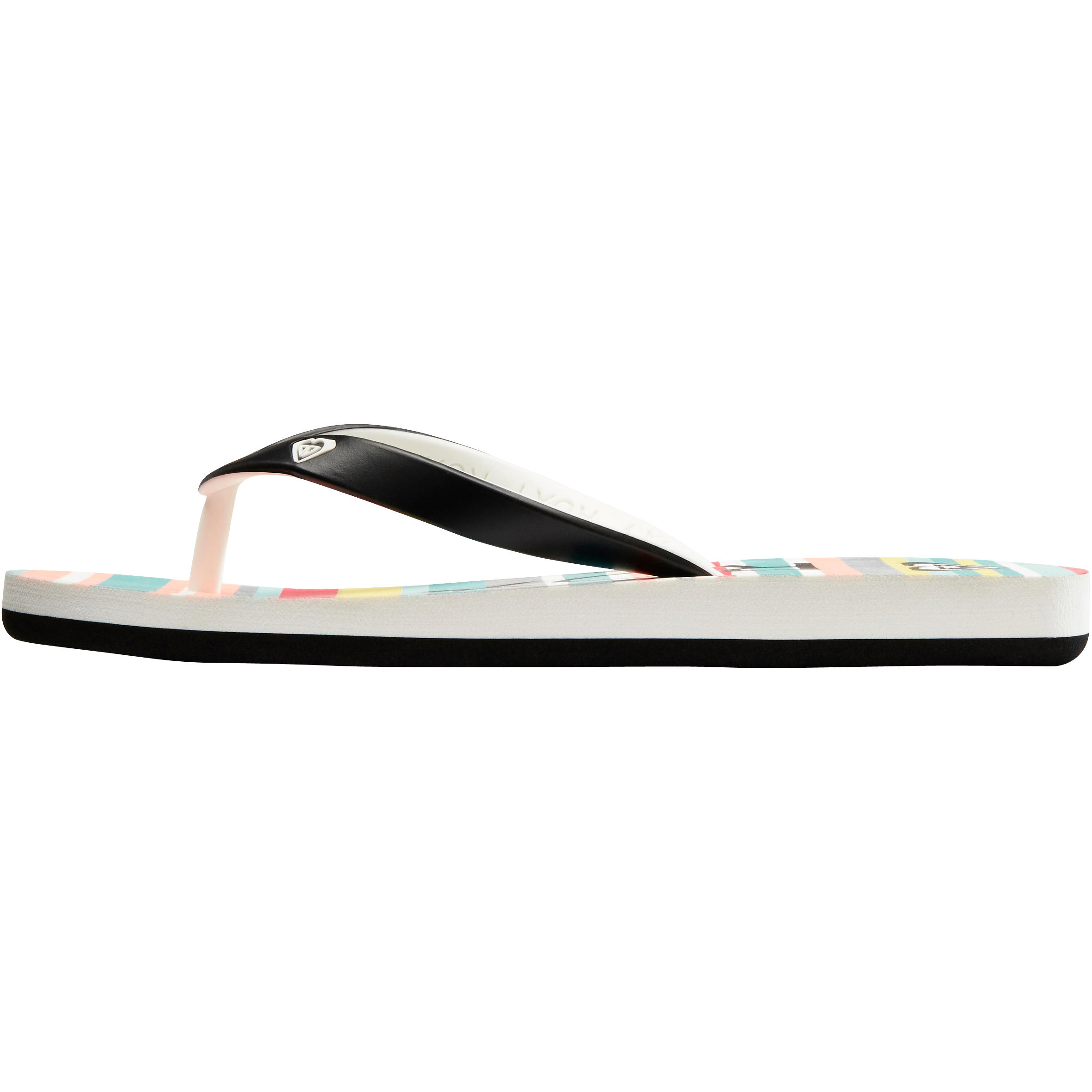 Girls' Flip-Flops Roxy Tahiti Multico ROXY Decathlon