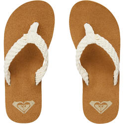 Chanclas Dedo Roxy Playa Surf Mujer Beige Blanco ROXY | Decathlon