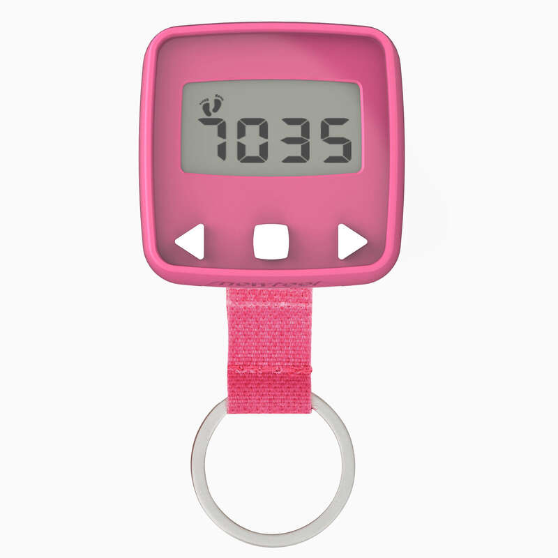 NEWFEEL ONWALK 100 accelerometer pedometer pink Decathlon