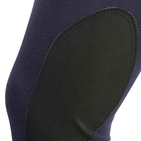 140 Horse Riding Grippy Patch Jodhpurs - Navy