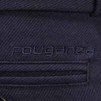 מכנסי רכיבה לילדים עם טלאים עם אחיזה משופרת דגם BR340 - כחול צי
