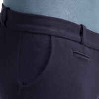 140 Horse Riding Grippy Patch Jodhpurs - Navy