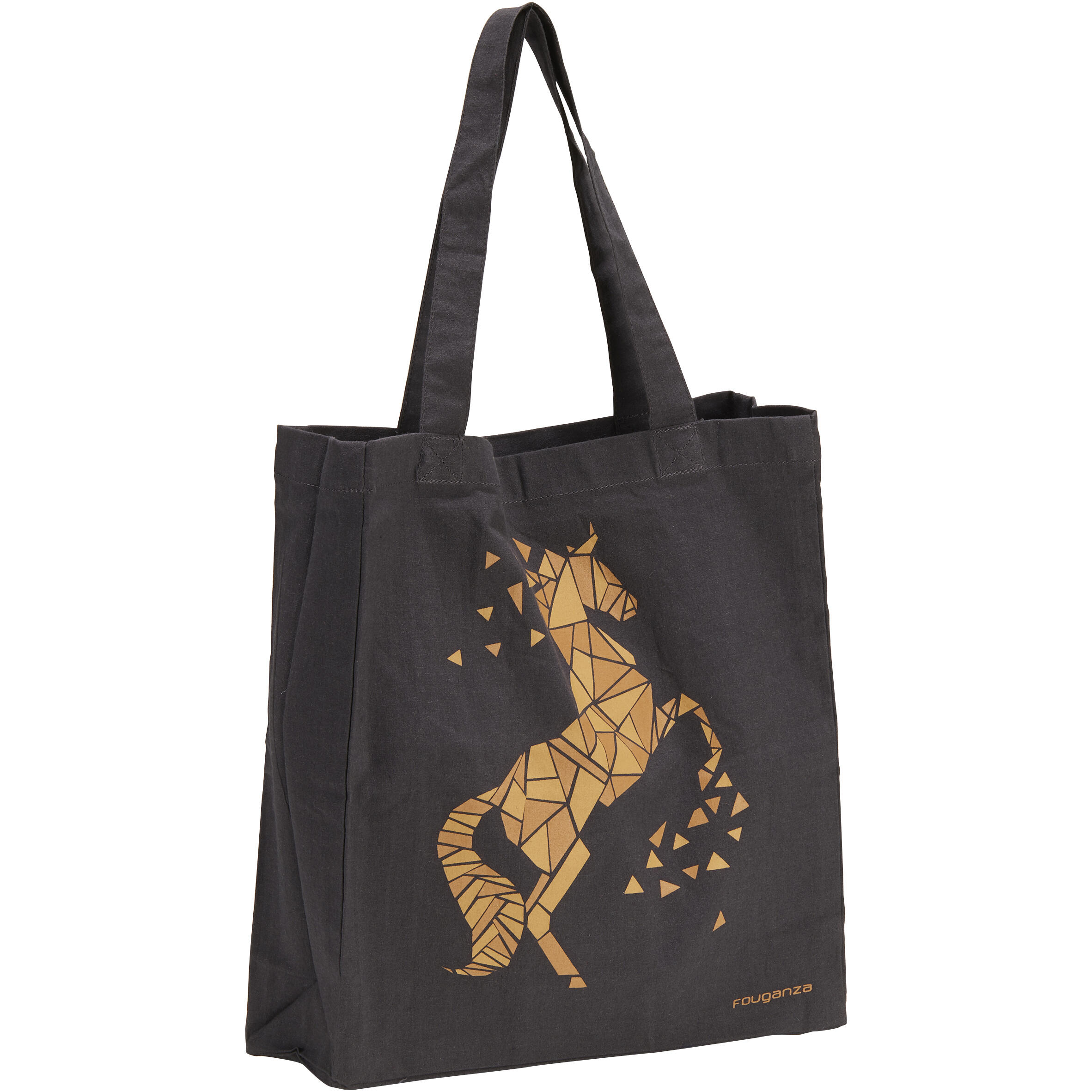 sacchetto di cavallo design-Stivali PONY-ho2 Personalizzato Stampato Borsone nero 