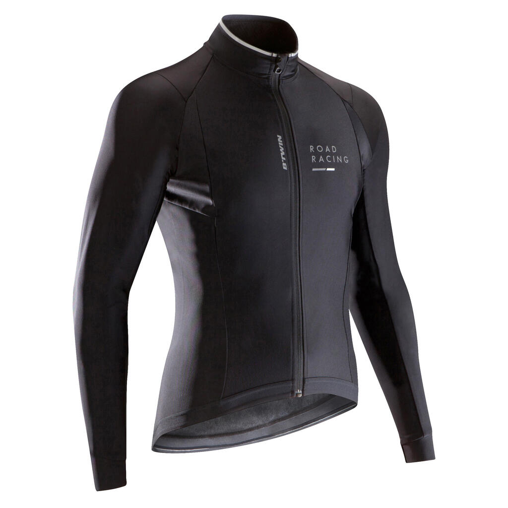 Cold weather road cycling jacket