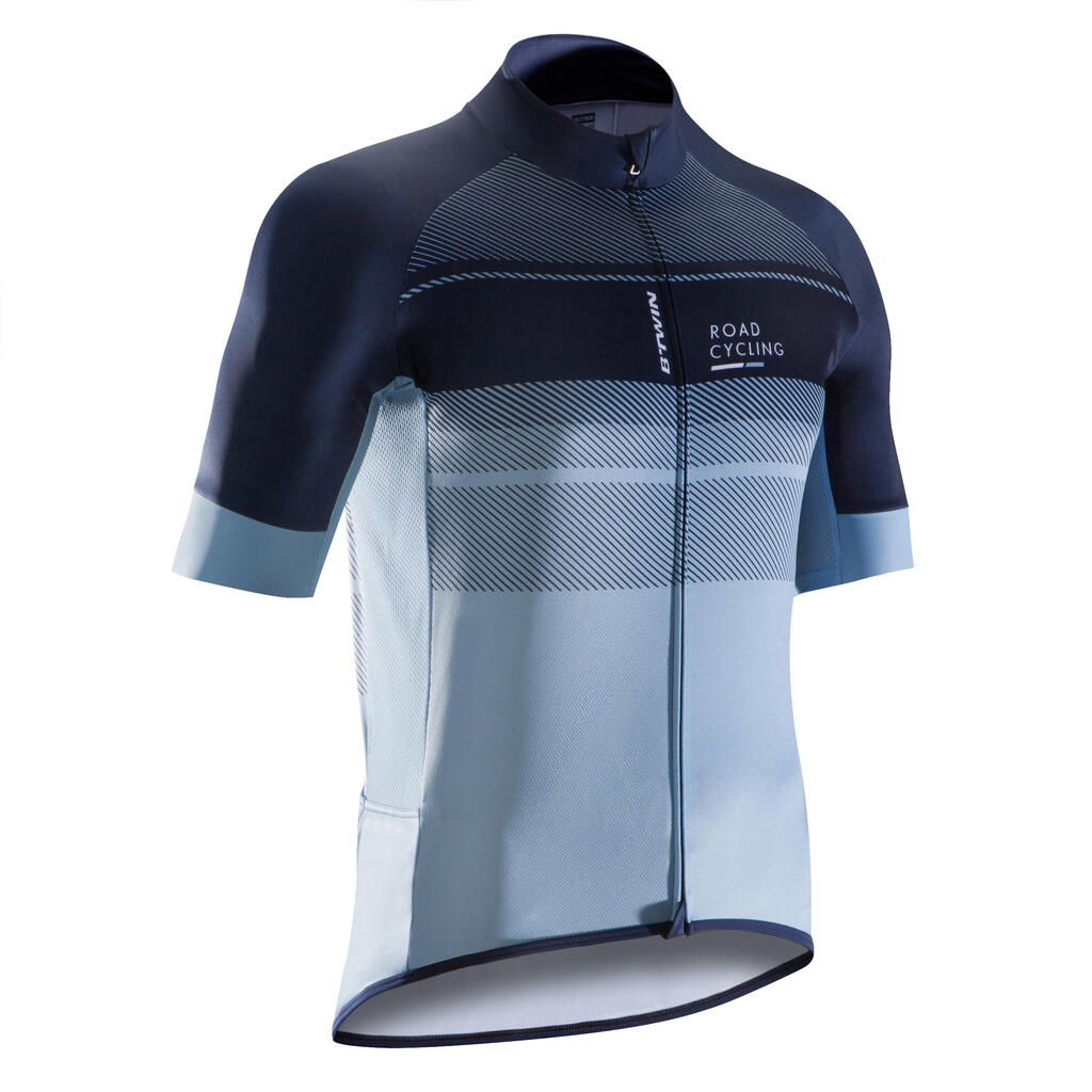 RoadCycling 900 Short-Sleeved Cycling Jersey - Denim