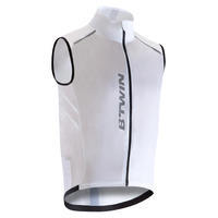Road Cycling Jacket Ultralight Sleeveless Windproof 500
