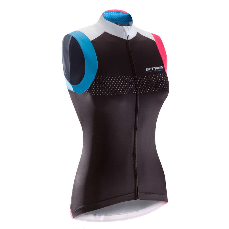 WOMEN WARM WEATHER ROAD APPAREL Clothing - RR 900 Women's Sleeveless Cycling Jersey - Racing Team VAN RYSEL - By Sport