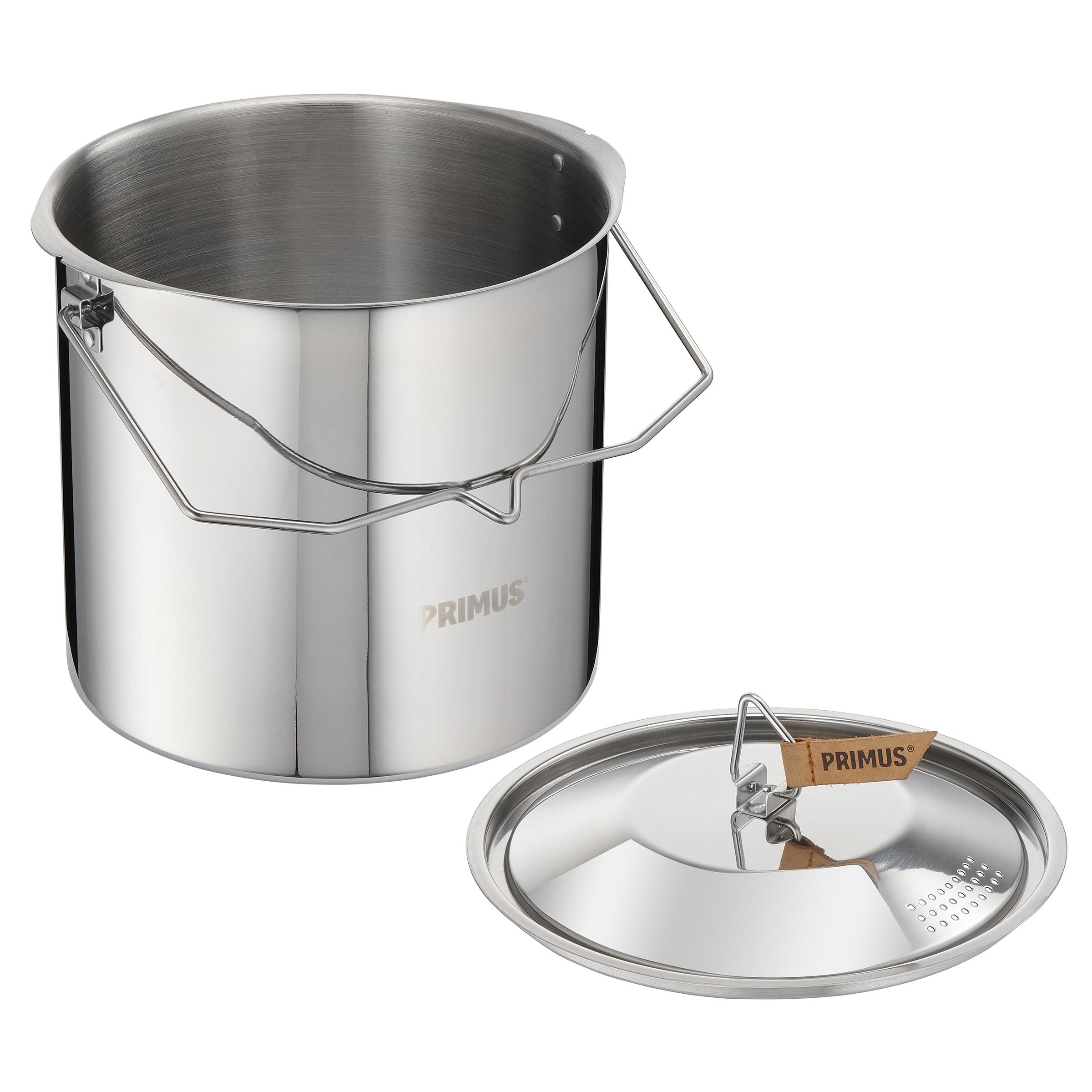 Primus acero inoxidable olla olla camping 3 o 5 litros con bolsa