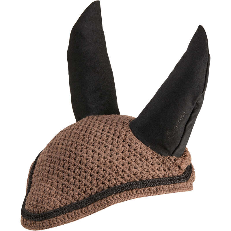 FOUGANZA Horse Riding Hat Brown Decathlon