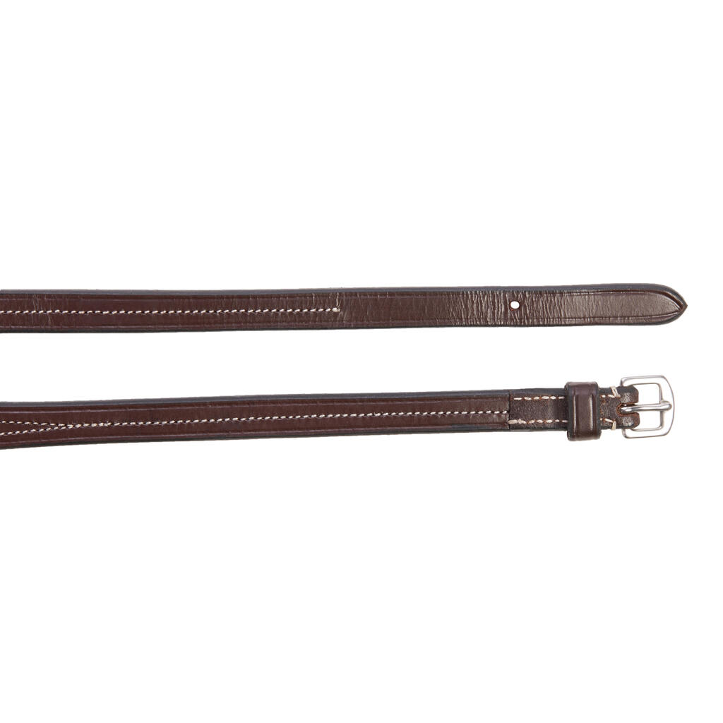 580 Horse Riding Reins Pony Size - Brown