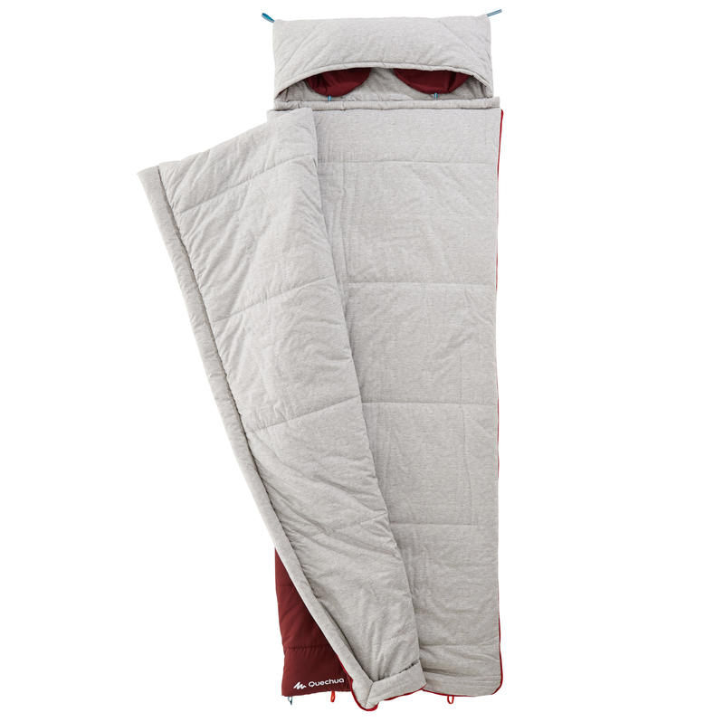 COTTON SLEEPING BAG FOR CAMPING ARPENAZ 0° COTTON Decathlon