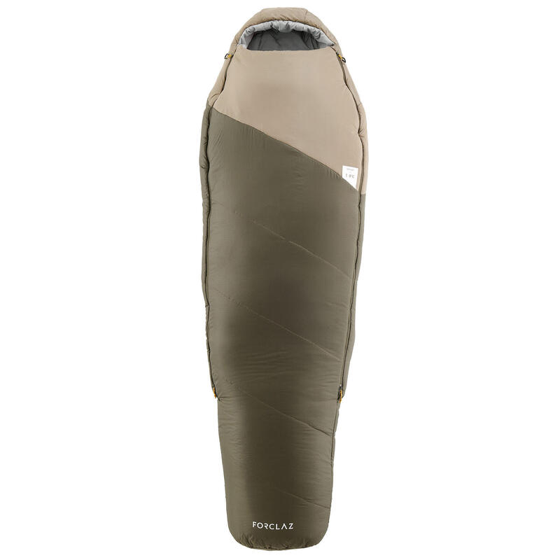 Trek 500 0° Trekking Sleeping Bag - Light - Khaki - Decathlon