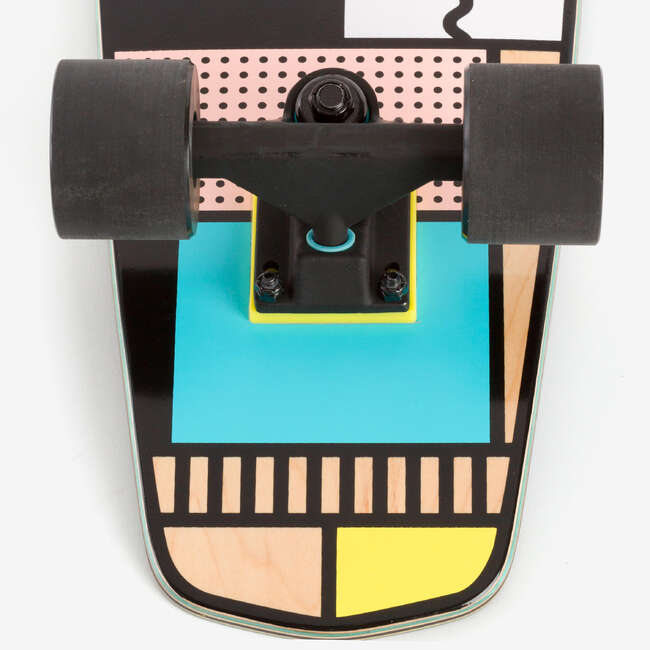 Cruiser Skateboard YAMBA 500 Lemn Square OXELO Decathlon.ro