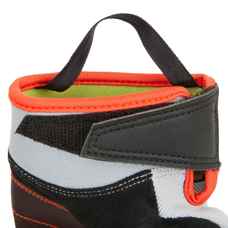 Adult sailing fingerless gloves SAILING 500 Black / Grey Decathlon