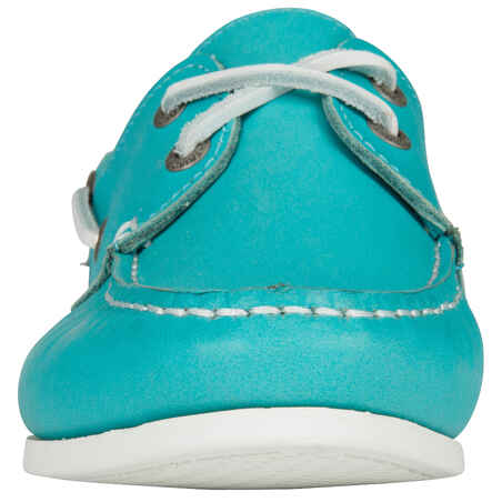 Cruise 500 Women's Leather Boat Shoes turquoise