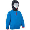 Dinghy 100 Kids' Sailing Windproof Smock - Electric Blue