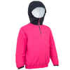 Dinghy 100 Kids' Sailing Windproof Smock - Pink/Blue