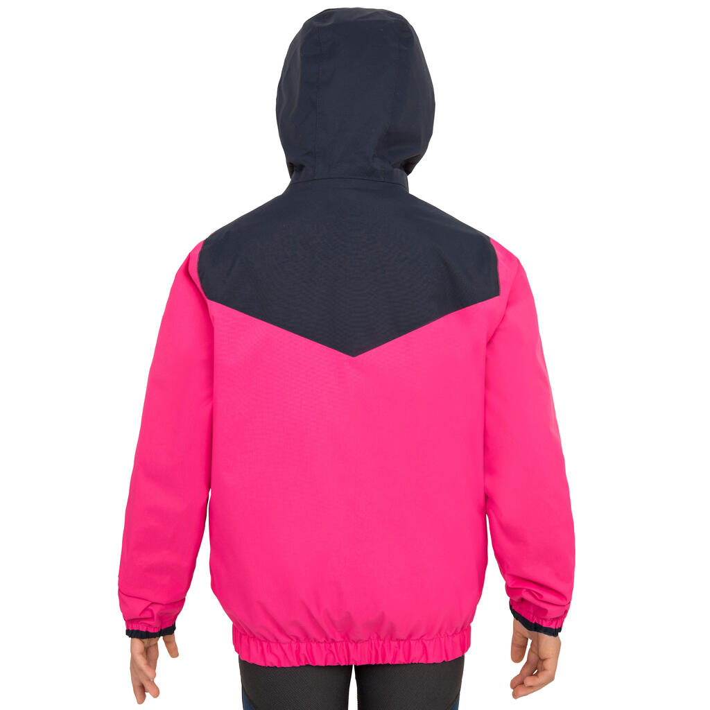 Dinghy 100 Kids' Sailing Windproof Smock - Pink/Blue