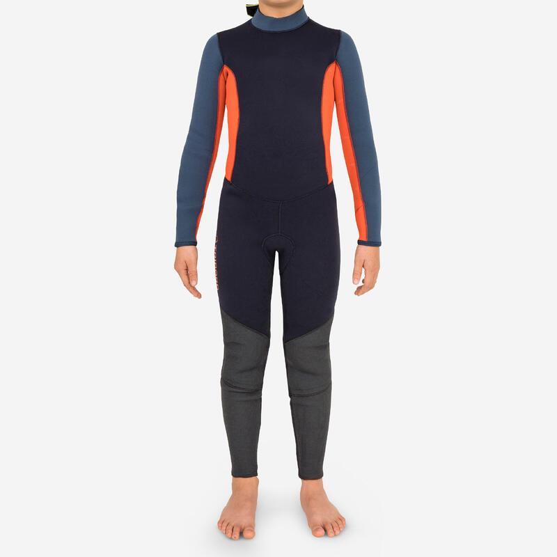 Combinaison Neoprene 3 2mm Cousu Collee Voile Enfant Dinghy 500 Tribord Decathlon Combinaison Neoprene 3 2mm Cousu Collee Voile Enfant Dinghy 500 Tribord Decathlon