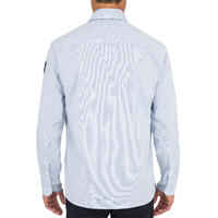 Men's sailing shirt 100 - blue