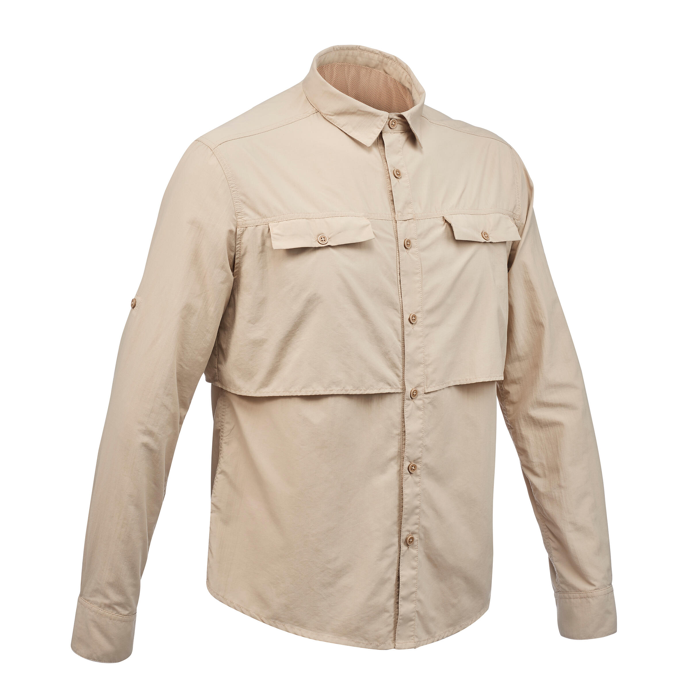 Forclaz Heren Overhemd Met Lange Mouwen Voor Woestijntrekking Desert 500 Beige forclaz kopen in de aanbieding Forclaz Heren Overhemd Met Lange Mouwen Voor Woestijntrekking Desert 500 Beige forclaz kopen in de aanbieding