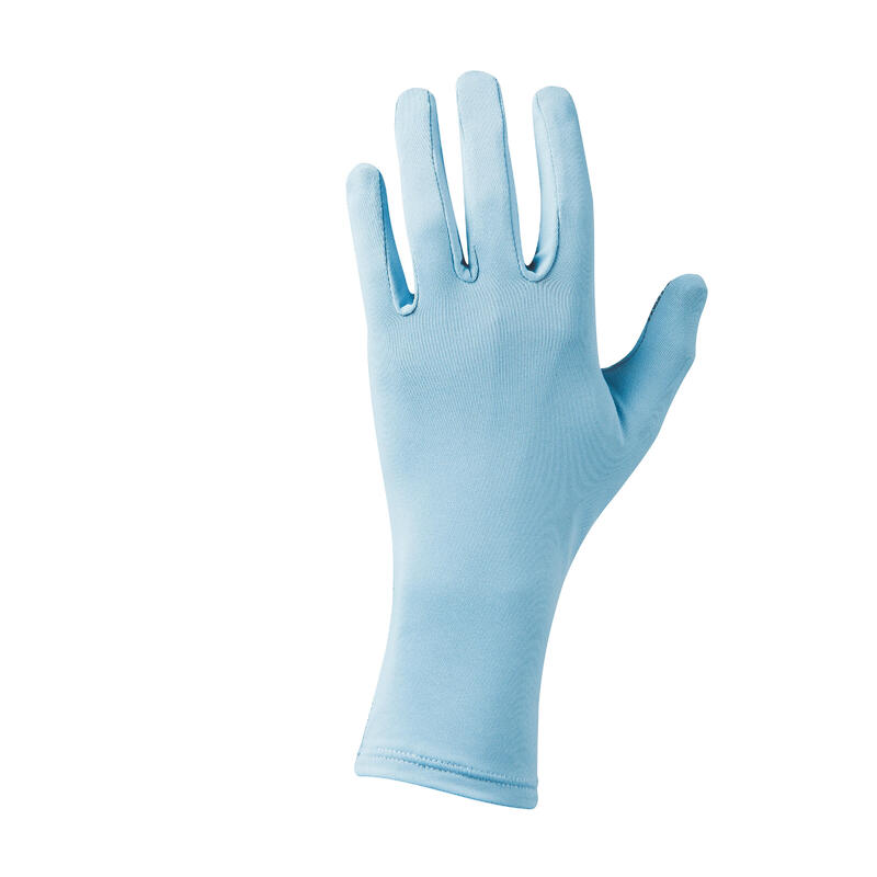 Desert Trekking Anti-UV Gloves DESERT 500 - Blue