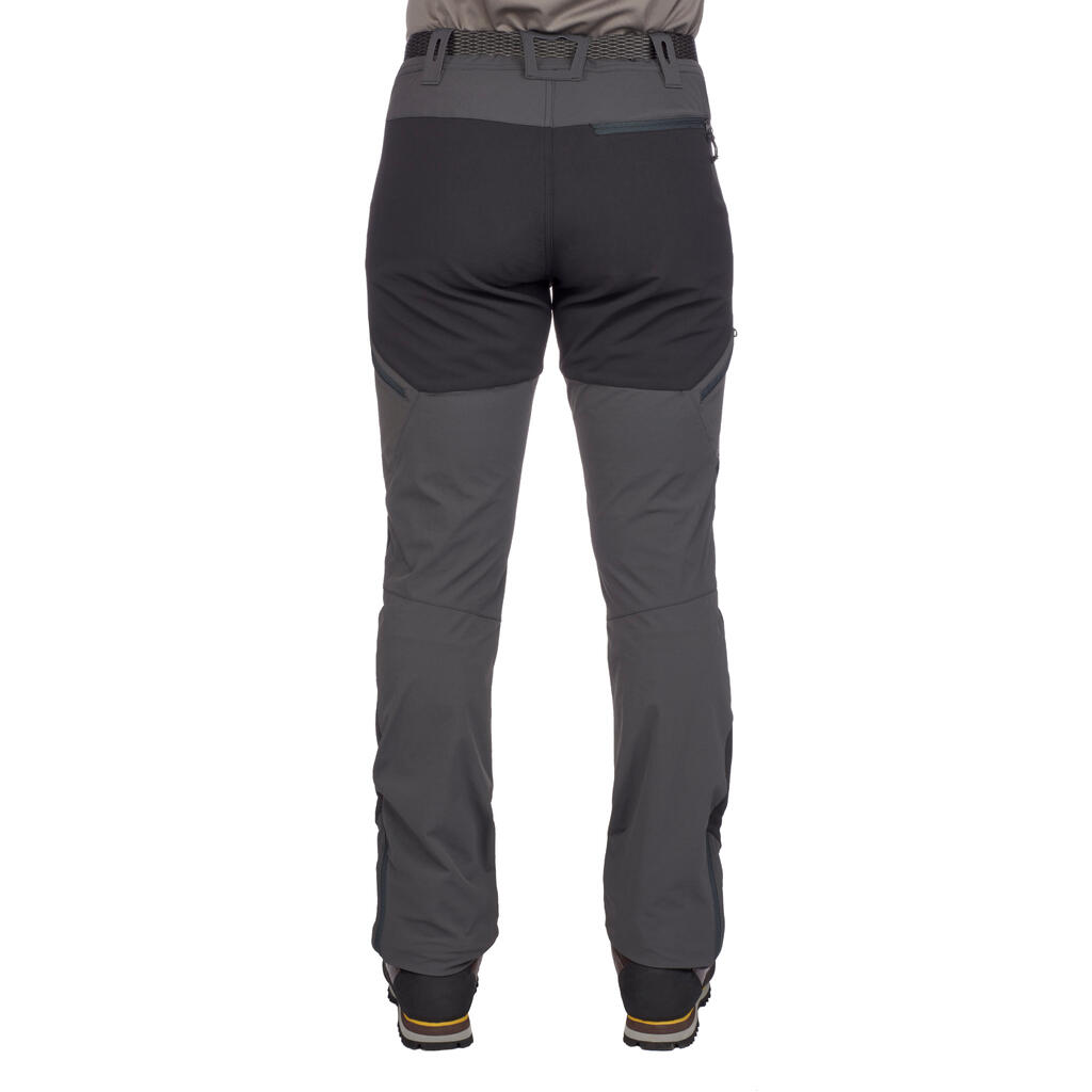 PANTALÓN TREKKING HOMBRE TREK 900 GRIS