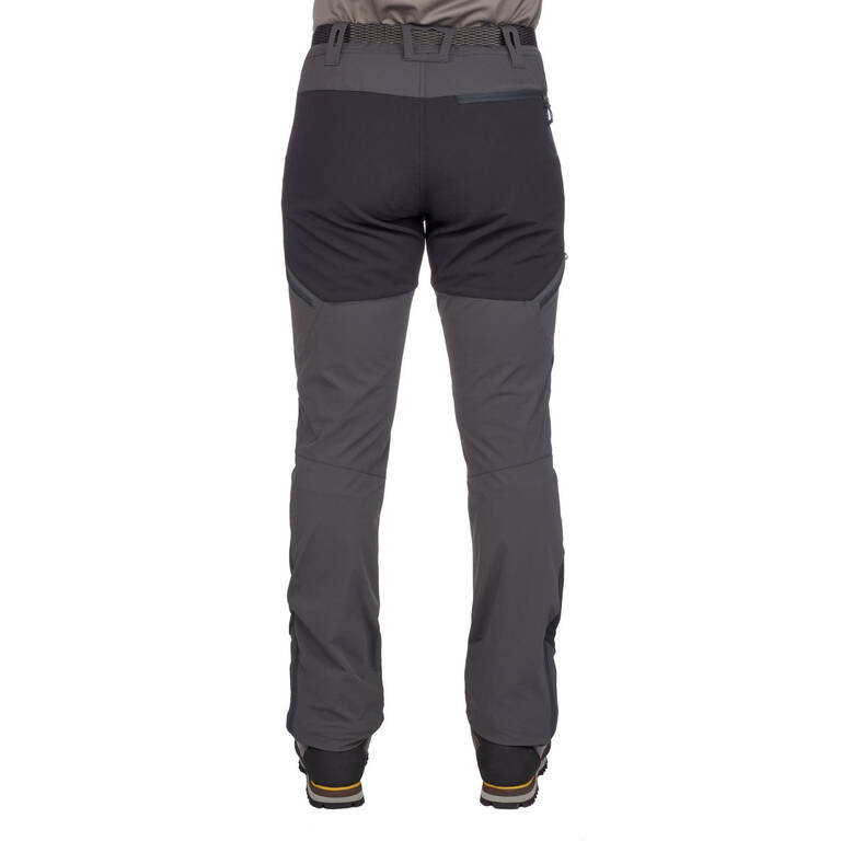 Men's Mountain Trekking Trousers - TREK 900 Dark Grey
