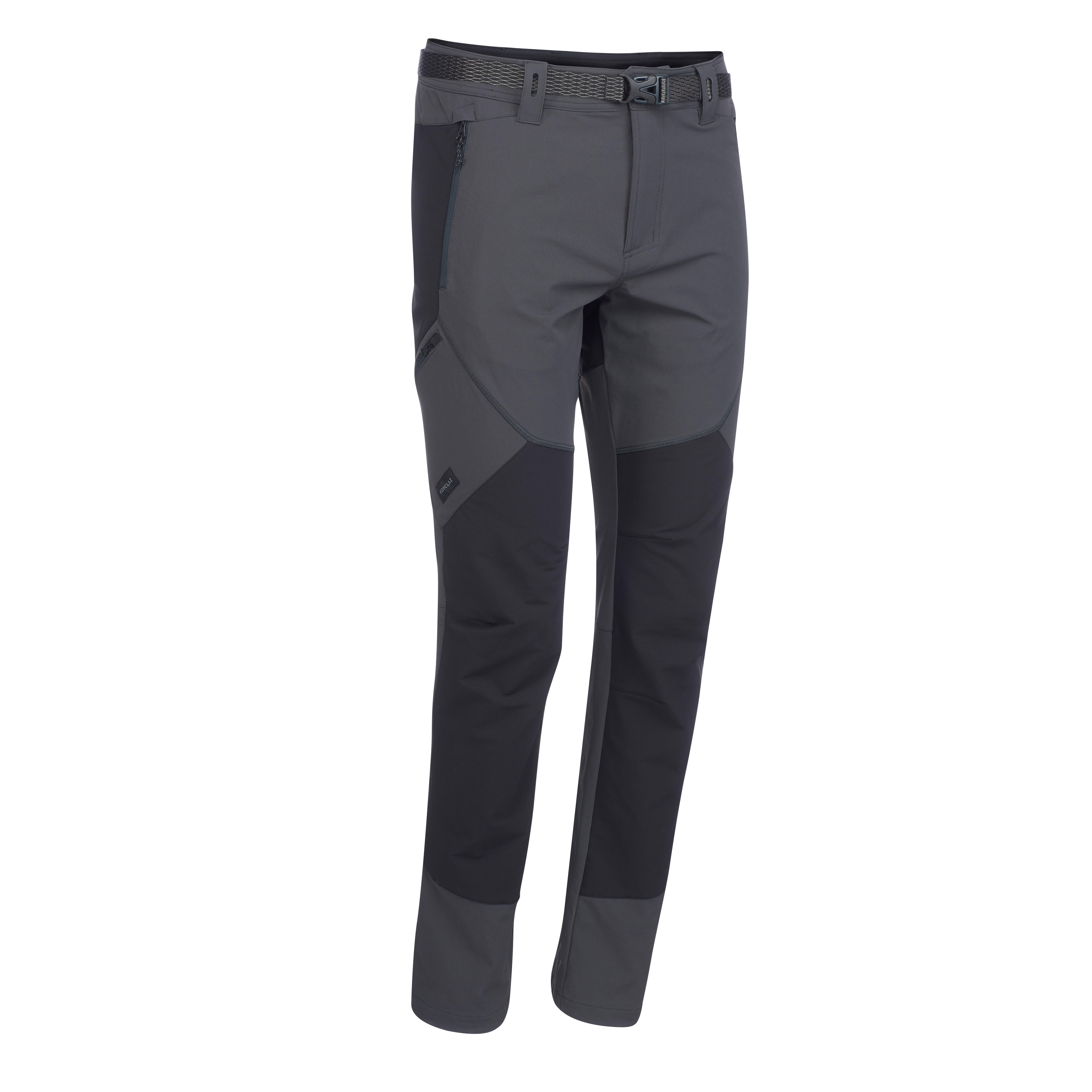 Pantal n de Monta a y Trekking de Hombre Forclaz Trek 900 Gris Cortaviento