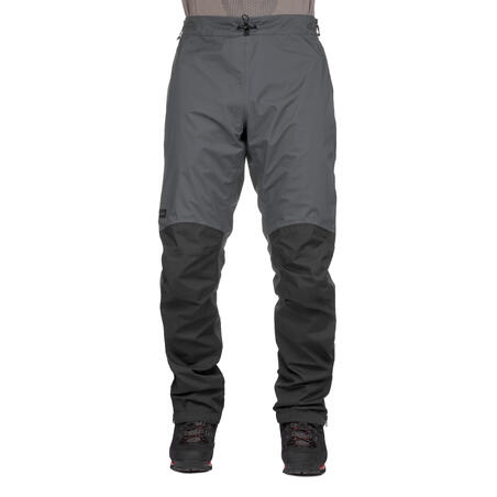 Чоловічі верхні штани Trek500 для гірського трекінгу - Сірі
