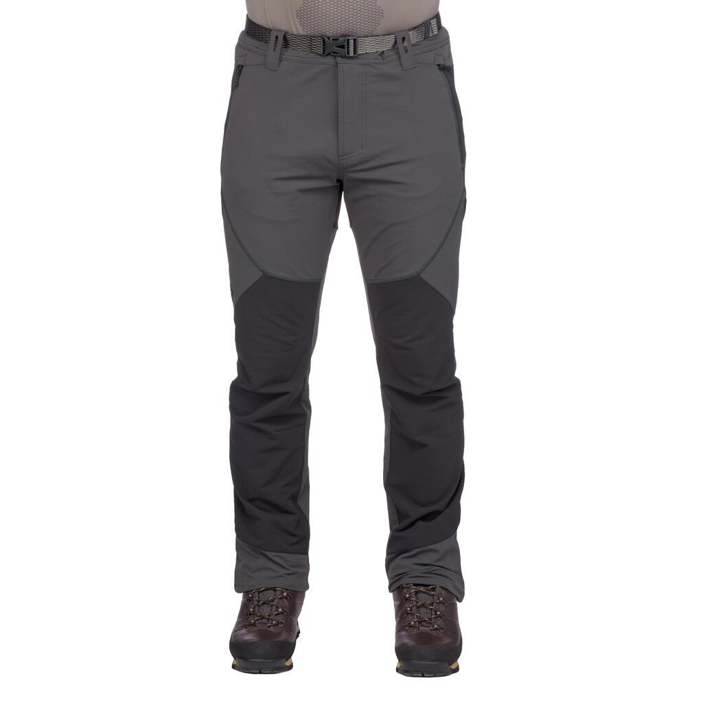 PANTALÓN TREKKING HOMBRE TREK 900 GRIS