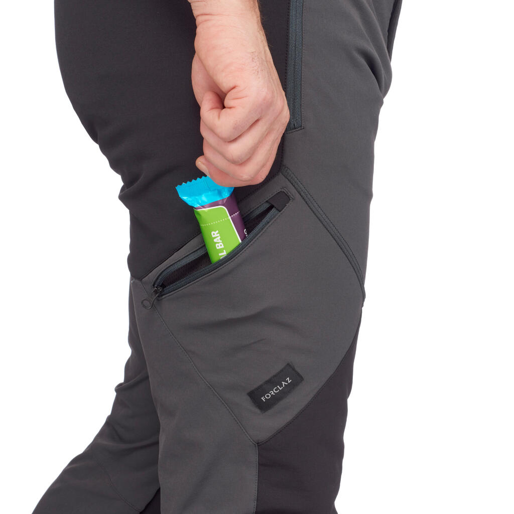 PANTALÓN TREKKING HOMBRE TREK 900 GRIS