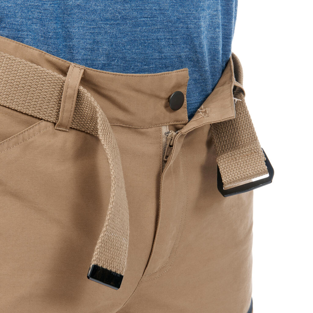 Zip-Off-Hose Travel 500 Herren dunkelgrau