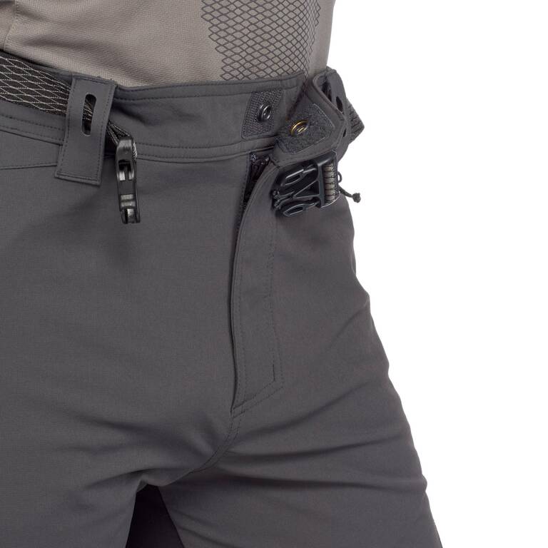 Men's Mountain Trekking Trousers - TREK 900 Dark Grey