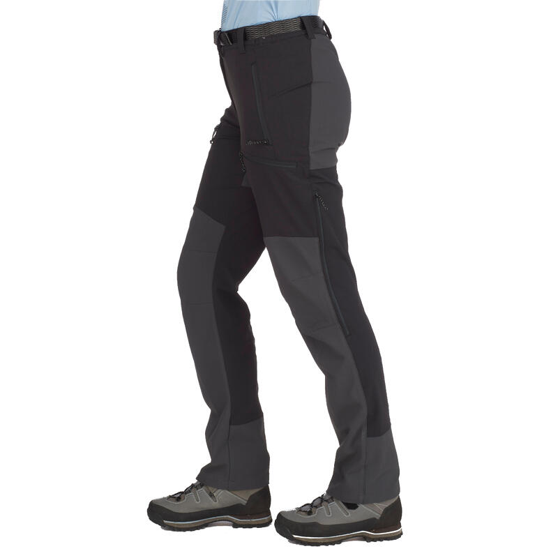Pantalones de Mujer Cortaviento Montaña y Trekking Forclaz Trek 900