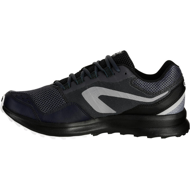 RUN ACTIVE GRIP MEN'S RUNNING SHOE - GREY/BLACK